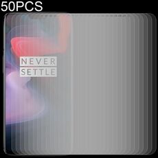 50 PCS 0.26mm 9H 2.5D Pellicola in vetro temperato per OnePlus 6, senza confezione