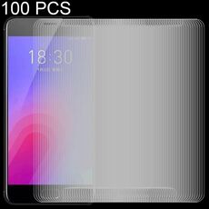 100 PCS 0.26mm 9H 2.5D Pellicola in vetro temperato per Meizu M6