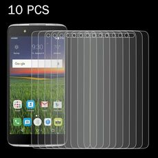10 PCS per Alcatel Idol 4 0.26mm 9H Durezza superficiale 2.5D Pellicola per schermo in vetro temperato antideflagrante
