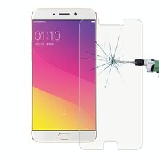 Per OPPO R9 Plus 0.26mm 9H Durezza superficiale 2.5D Pellicola per schermo in vetro temperato antideflagrante