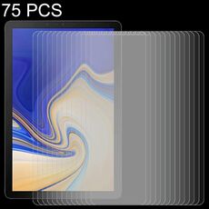 75 PCS 0.26mm 9H Durezza superficiale Pellicola in vetro temperato antideflagrante per Galaxy Tab S4 10.5