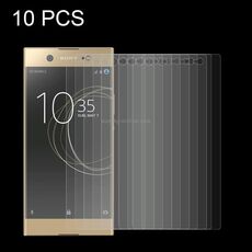 10 PCS per Sony Xperia XA1 Ultra 0.26mm 9H Durezza superficiale Pellicola per schermo in vetro temperato non a schermo intero a prova di esplosione