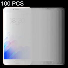 100 PCS per Meizu M3 Note / Meilan Note 3 0.26mm 9H Durezza superficiale 2.5D Pellicola per schermo in vetro temperato a prova di esplosione
