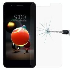 Per LG K8 (2018) 0.26mm 9H Durezza superficiale 2.5D Pellicola per schermo in vetro temperato antideflagrante
