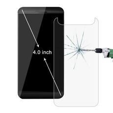 Cellulare da 4,0 pollici 0,26 mm 9H Durezza superficiale Pellicola proteggi schermo in vetro temperato a prova di esplosione 2.5D