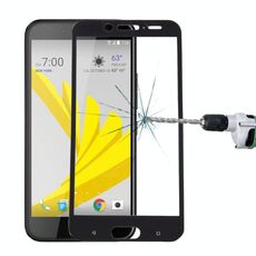 Per HTC 10 evo 0.3mm 9H Durezza superficiale 2.5D Pellicola protettiva in vetro temperato per schermo intero a schermo intero curvo (nero)