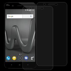 2 pezzi per Wiko Harry 0.26mm 9H Durezza superficiale 2.5D Protezione per schermo in vetro temperato con bordo curvo
