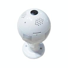 DTS-T3 Obiettivo da 1,44 mm Telecamera IP a infrarossi con lampadina a 360 gradi da 1,3 megapixel, supporto rilevamento movimento, allarme e-mail, scheda TF e spinta APP, distanza IR: 10 m