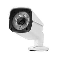 633W / A 3.6mm Lens 1500 TVL CCTV DVR Sistema di sorveglianza Telecamera bullet di sicurezza IP66 resistente alle intemperie con 6 LED Array, supporto per visione notturna (bianco)