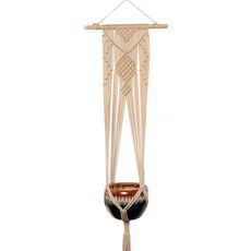 A3 Tipo Macrame Vasi da fiori appesi Decorazione per interni Supporto per piante da esterno per fioriera intrecciata per esterni