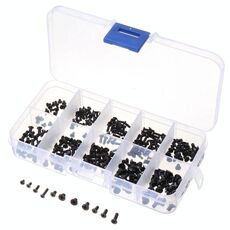 Set di viti per laptop 300 PCS M2 / M2.5 / M3 per HP Lenovo SAMSUNG IBM (nero)