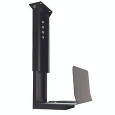 Supporto per custodia universale per PC Supporto per CPU Supporto regolabile per computer Mainframe Host, 300-500 mm regolabile in altezza, 145-245 mm in larghezza regolabile (nero)