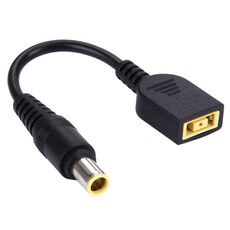 Cavo adattatore di alimentazione da femmina quadrata grande (prima generazione) a 7,9 x 5,5 mm per interfacce maschili per notebook, lunghezza: 10 cm