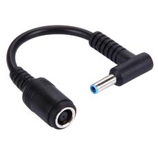 Cavo adattatore per interfacce da 4,5 x 3,0 mm maschio piegato a 7,4 x 5,0 mm femmina per notebook, lunghezza: 10 cm