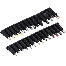 5.5x2.1mm femmina a più interfacce maschili Set di adattatori di alimentazione 28 in 1 per notebook laptop IBM / HP / Sony / Lenovo / DELL