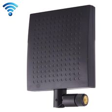 Connettore maschio SMA 12dBi Antenna WiFi da pannello 2,4 GHz (nera)
