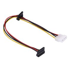 Cavo di prolunga per alimentazione da 35 cm Molex femmina a 4 pin a 2 x SATA femmina