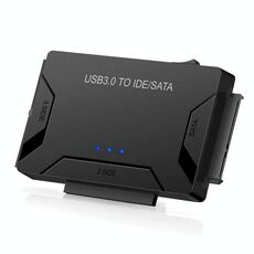 Cavo adattatore convertitore disco rigido da USB 3.0 a SATA / IDE per HDD SATA IDE da 2,5 pollici / 3,5 pollici, lunghezza cavo: 1 m