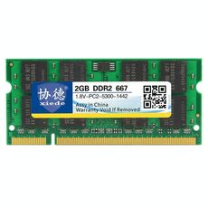 XIEDE X025 DDR2 667MHz 2GB Modulo RAM di memoria di compatibilità generale completa per laptop
