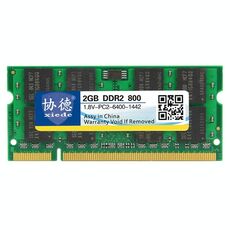 XIEDE X027 DDR2 800 MHz 2 GB Modulo RAM di memoria di compatibilità generale completa per laptop