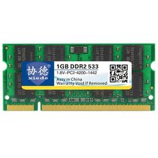 XIEDE X028 DDR2 533 MHz 1 GB Modulo RAM di memoria di compatibilità generale completa per laptop