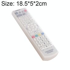 Copertura protettiva in silicone per telecomando da 5 pezzi, dimensioni: 18,5 * 5 * 2 cm