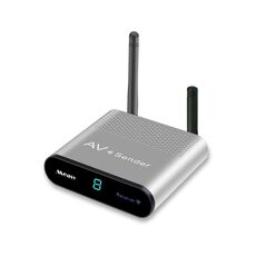 Measy AV240 Trasmettitore e ricevitore audio / video wireless a 2,4 GHz con funzione di ritorno a infrarossi, distanza di trasmissione: 400 m