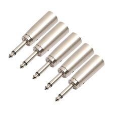 5 PCS 6.35mm a 3 pin XLR connettore maschio convertitore audio