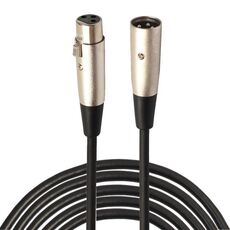 Cavo audio per microfono da 5 m a 3 pin da XLR maschio a XLR femmina
