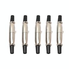 5 accoppiamenti Connettore XLR a 3 pin maschio + femmina Jack per microfono
