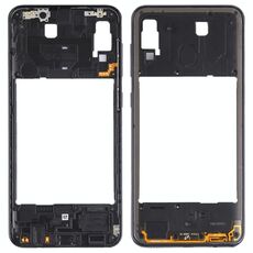 Telaio posteriore per Galaxy A30 SM-A305F/DS (nero)