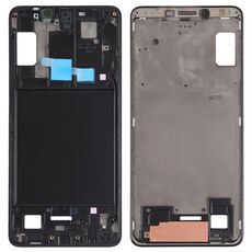 Per Galaxy A9 (2018) Alloggiamento frontale Cornice per cornice LCD (nero)