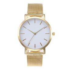Orologio da donna di lusso con 2 pezzi da polso da donna (oro)