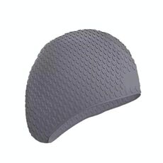 Cuffie da nuoto impermeabili in silicone da 2 pezzi Proteggono le orecchie Cuffie da nuoto sportive per capelli lunghi per adulti (grigio)