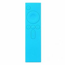 6 PCS Custodia protettiva in silicone morbido TPU Custodia protettiva in gomma per telecomando Xiaomi I Mi TV Box (blu)