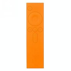 6 PCS Custodia protettiva in silicone morbido TPU Custodia protettiva in gomma per telecomando Xiaomi Remote Control I Mi TV Box (arancione)