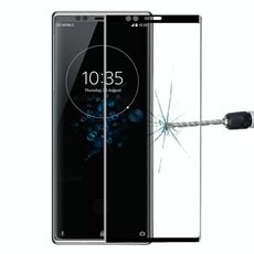 Pellicola in vetro temperato a schermo intero curvo 9H 3D per Sony Xperia XZ4