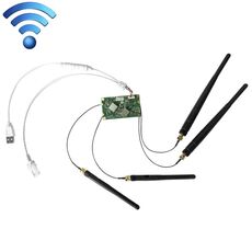 VM5G 1200 Mbps Modulo WiFi Dual Band 2,4 GHz e 5 GHz con 4 antenne, supporto trasmissione trasparente livello IP / livello MAC, applicato a ripetitore / ponte e AP e trasmissione video remota