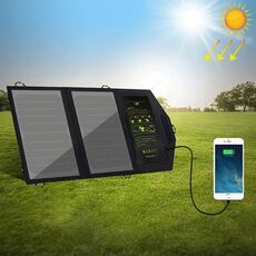 ALLPOWERS Pannello solare 10W 5V Caricabatterie solare Caricabatterie solare portatile Ricarica