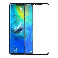 Per Huawei Mate 20 Pro Lente in vetro esterno per schermo frontale (nero)