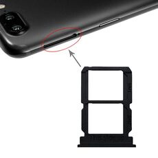 Per OnePlus 5T Vassoio scheda SIM A5010 + Vassoio scheda SIM (nero)
