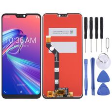 Schermo LCD OEM per Asus Zenfone Max Pro (M2) ZB631KL con digitalizzatore assemblaggio completo (nero)