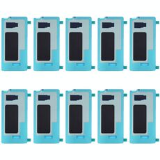 Per Galaxy S10 + 10 pezzi adesivi adesivi posteriori digitalizzatore LCD