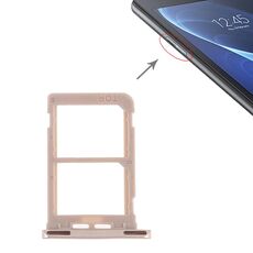 Per Galaxy Tab A 7.0 (2016) SM-T285 Vassoio scheda SIM + Vassoio scheda SIM (oro)