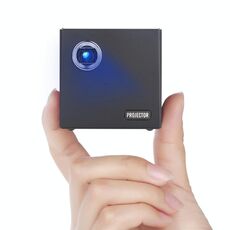 Proiettore HD portatile DLP C80 Proiettore con schermo gigante da 120 pollici Blu-ray 4K, Android 7.1.2, spina europea da 2 GB + 16 GB