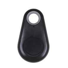 Portachiavi portachiavi cane gatto localizzatore GPS per bambini portachiavi anti smarrimento Smart Search Bluetooth tracker tag (nero)