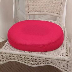 2 PCS Office Hollow Rebound Health Cuscino per la prevenzione delle emorroidi con cuscino per glutei, dimensioni: 40x32x7cm (rosa rossa)