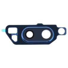 Obiettivo fotocamera posteriore + copertura con adesivo per LG V30 (blu)