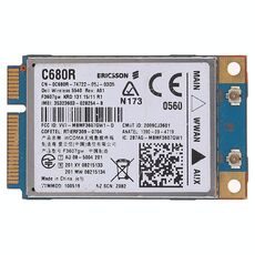 Scheda di rete wireless per Dell C680R WWAN UMTS Wireless 5540 dw5540 Ericsson F3607GW