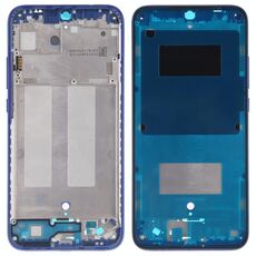 Piastra per cornice centrale con tasti laterali per Xiaomi Redmi 7 (blu)